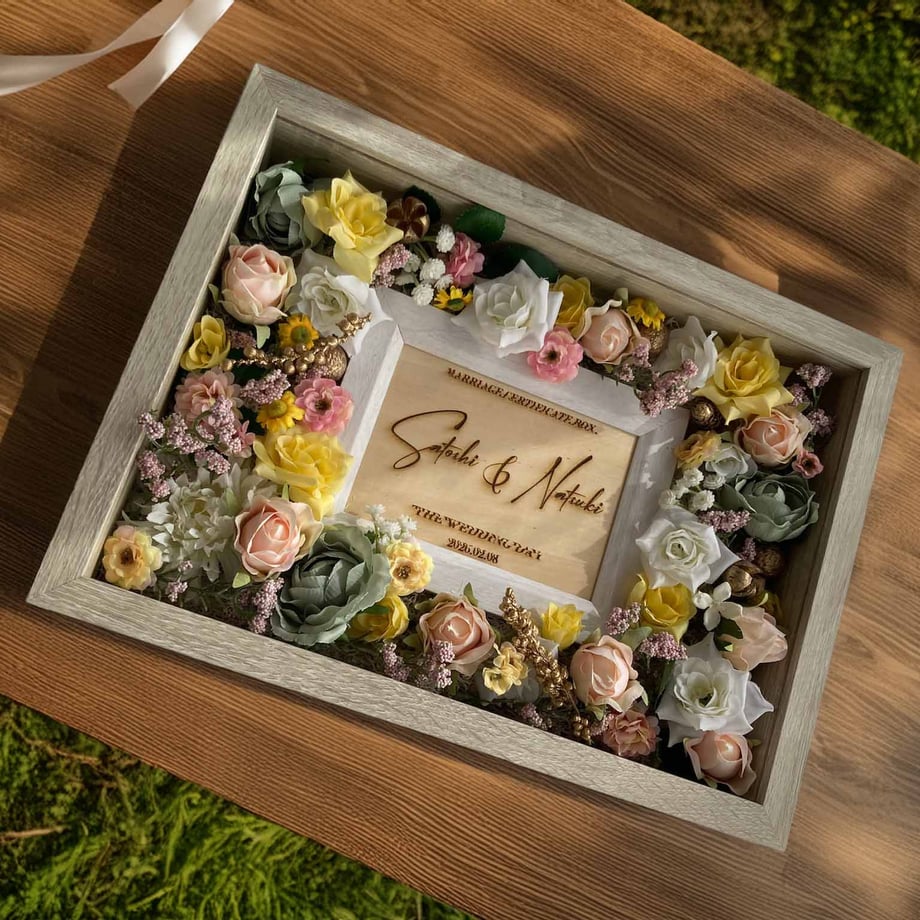 【ゲスト参加型 結婚証明書】フラワーセレモニー｜パステルでおしゃれな感動演出 15