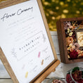 Gallery viewerに画像を読み込む, 【ゲスト参加型 結婚証明書】フラワーセレモニー｜秋にぴったりアンティークな感動演出 10
