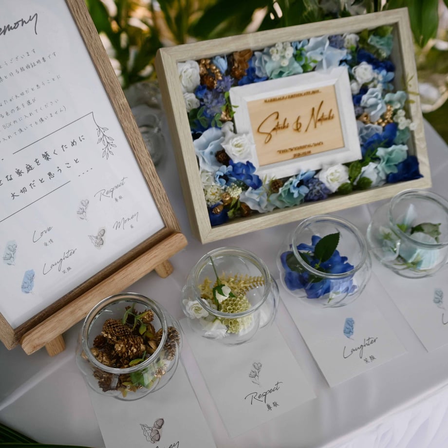 【ゲスト参加型 結婚証明書】フラワーセレモニー｜リゾートのような感動演出 6