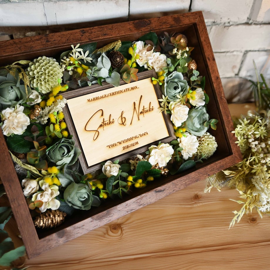 【ゲスト参加型 結婚証明書】フラワーセレモニー｜ガーデンウェディングにぴったりな感動演出 6